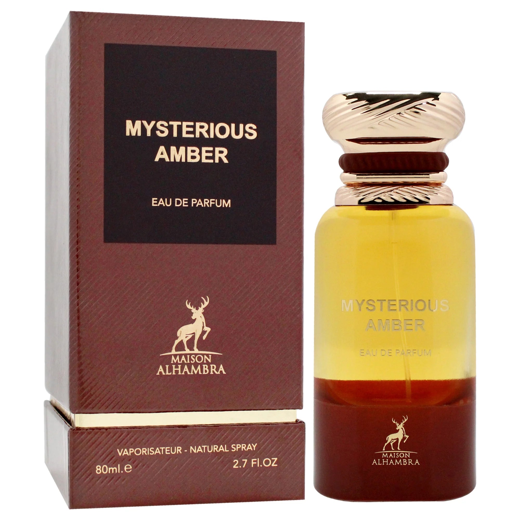 Maison Alhambra - Mysterious Amber Eau de Parfum 80ML