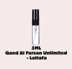 Qaed Al Fursan Unlimited Échantillon 3ML Attitude Shopp