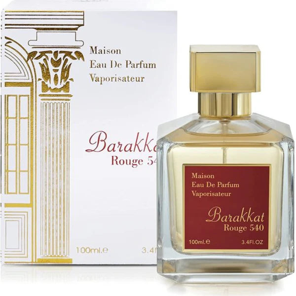 Fragrance World - Barakkat Rouge 540 Eau de Parfum 100ML Attitude.Shopp