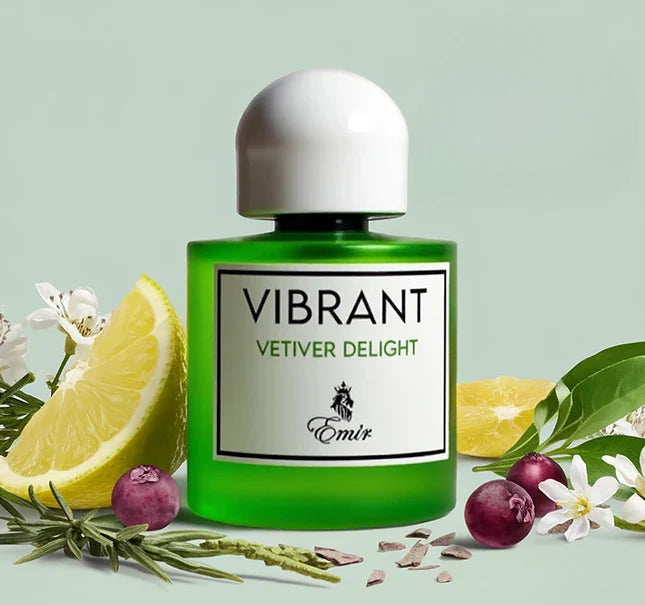 PARIS CORNER - VIBRANT VETIVER DELIGHT EMIR EAU DE PARFUM 100ML